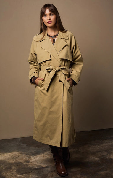 Risley リズレー docking long trench coat Risley リズレー docking long trench coat